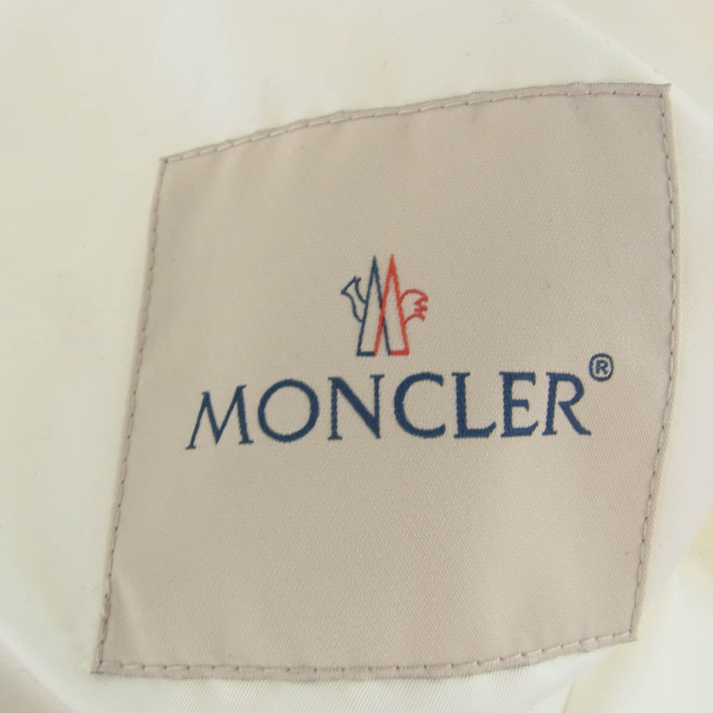 MONCLER モンクレール 19SS E10914109105 MONTREAL GIUBBOTTO モントリオール ナイロン ジャケット ホワイト系 3【中古】