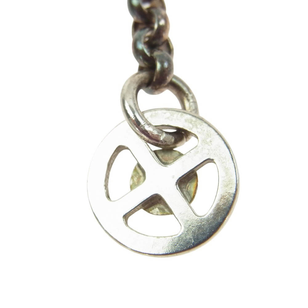 WINGROCK ウィングロック プレーンホイール フック チェーン ネックレス 50cm シルバー系【中古】