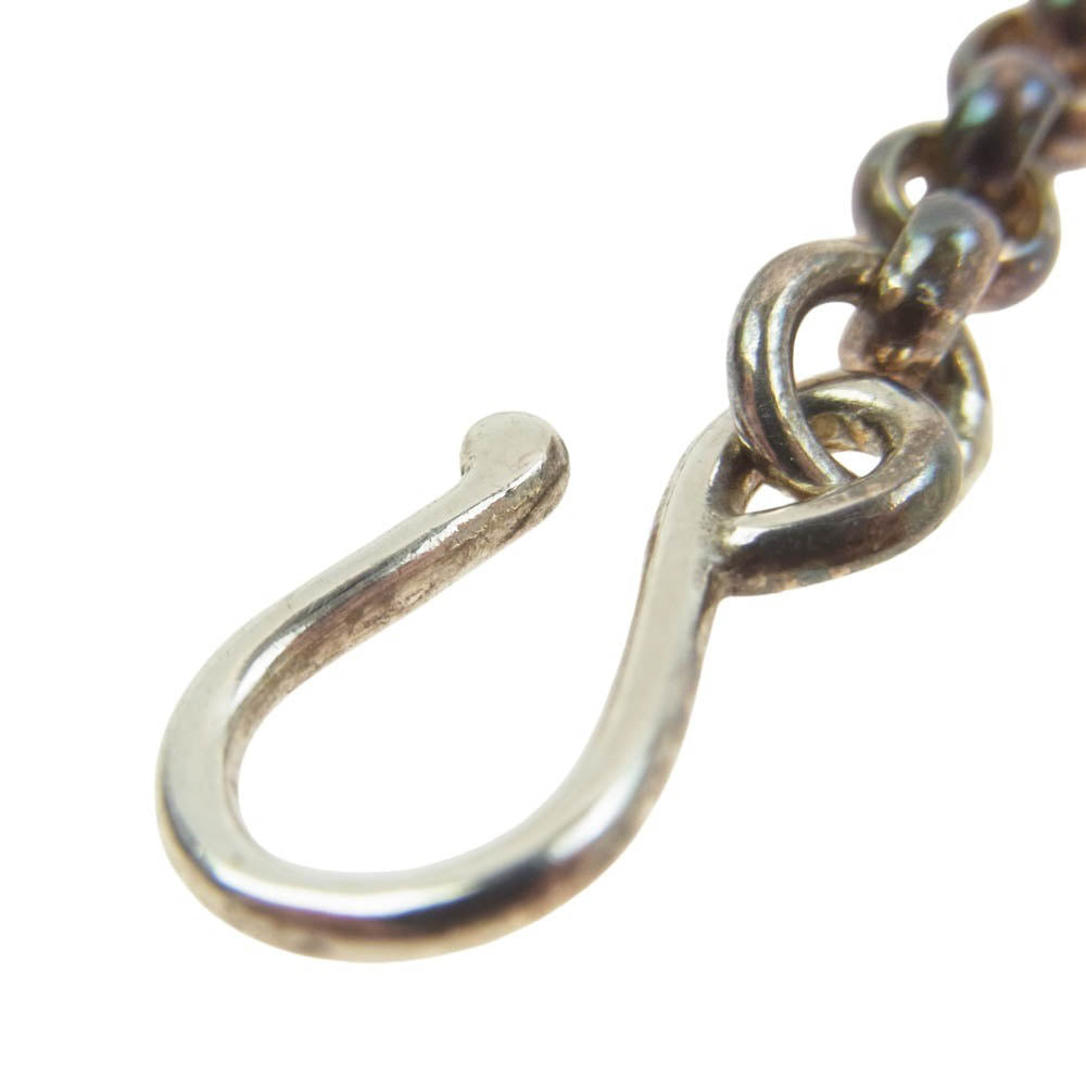 WINGROCK ウィングロック プレーンホイール フック チェーン ネックレス 50cm シルバー系【中古】