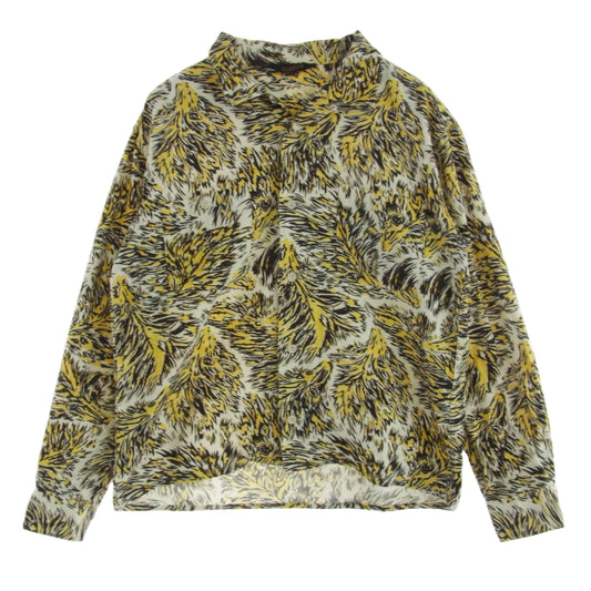 TENDERLOIN テンダーロイン 15SS T-PRINT FLANNEL SHT WOLF ウルフ 総柄 フランネルシャツ M【中古】