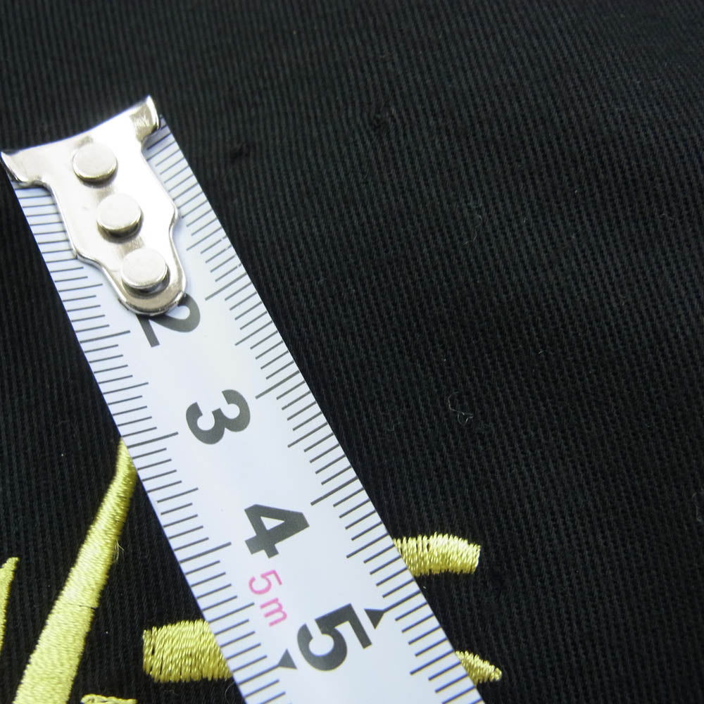 GAVIAL ガヴィル 22SS GVL-22SST-0517 rayon blouson 刺繍 レーヨン ジップアップ ブルゾン ブラック系 M【中古】