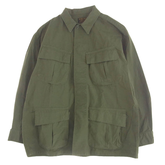 WACKO MARIA ワコマリア ミリタリー シャツ ジャケット カーキ系 M【中古】