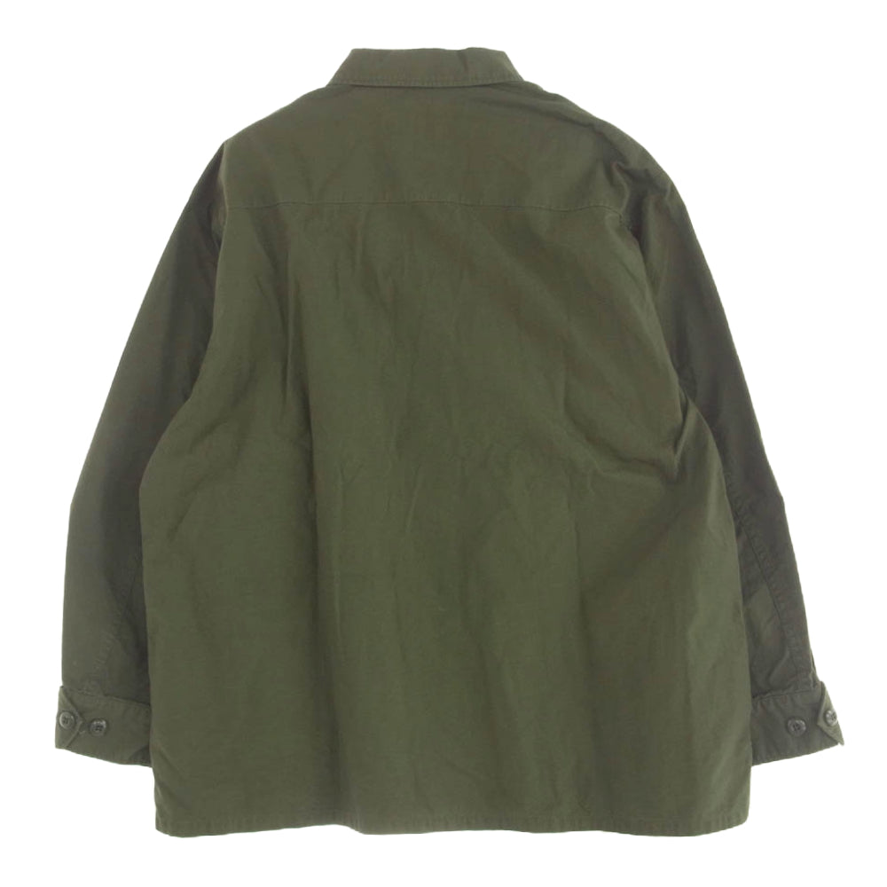 WACKO MARIA ワコマリア ミリタリー シャツ ジャケット カーキ系 M【中古】