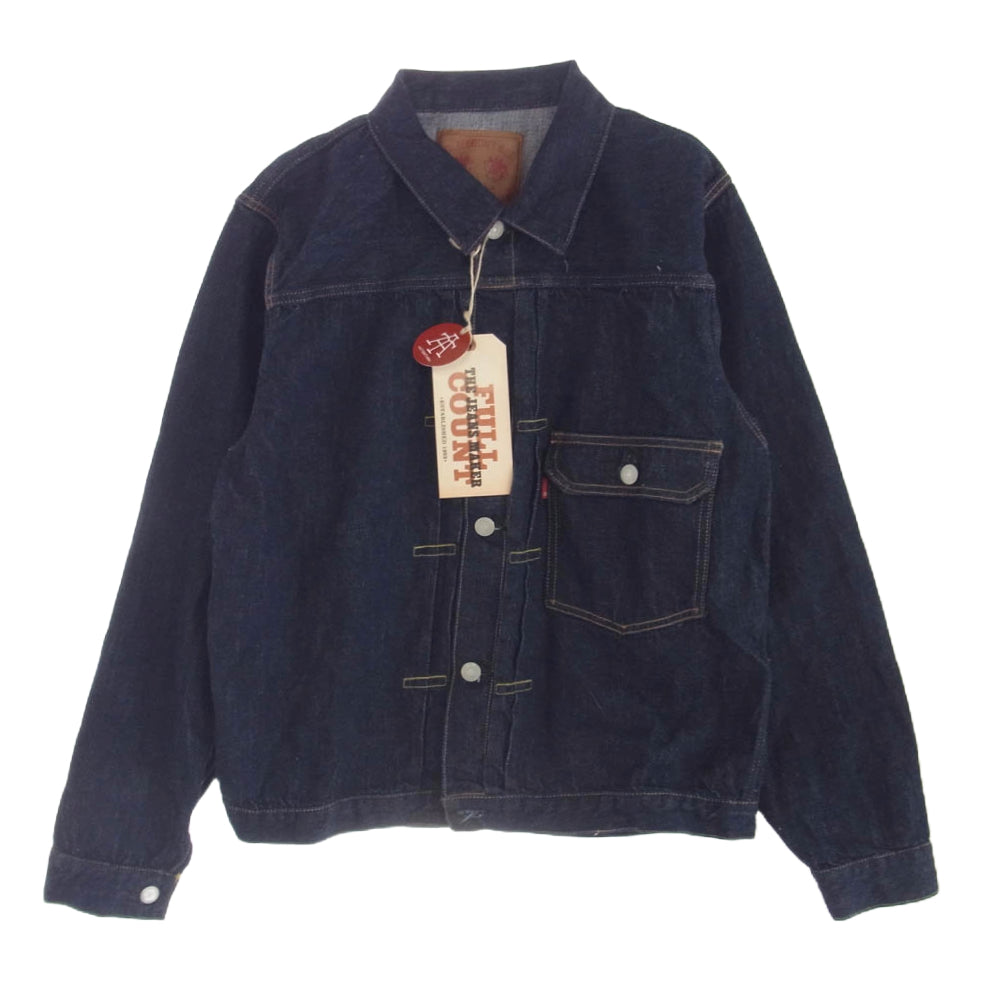 FULLCOUNT フルカウント 2107SSW　 Type 1 Denim Jacket デニム ジャケット インディゴブルー系 40【美品】【中古】
