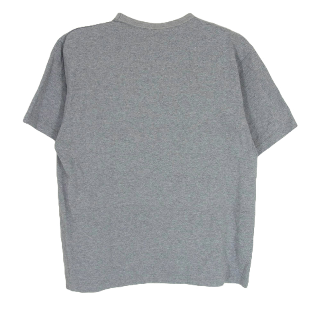 THE FLAT HEAD ザフラットヘッド PACIFIC PALMS ロゴ 半袖 Tシャツ グレー系 38【中古】