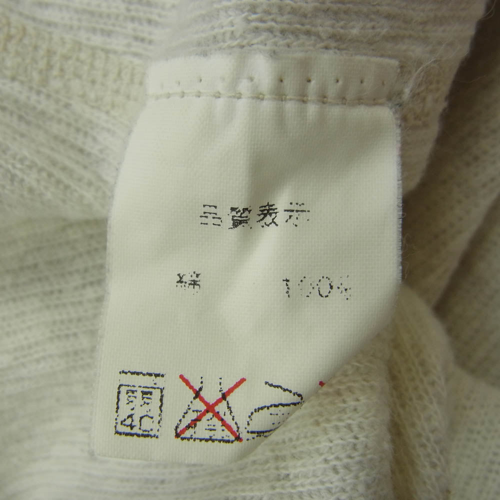 THE FLAT HEAD ザフラットヘッド SPORTS WEAR サーマル Tシャツ グレー系 40【中古】