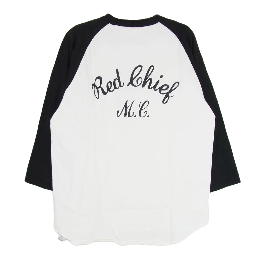 THE FLAT HEAD ザフラットヘッド GLORY PARK グローリーパーク モーターサイクル ラグラン Ｔシャツ ブラック系 40【極上美品】【中古】