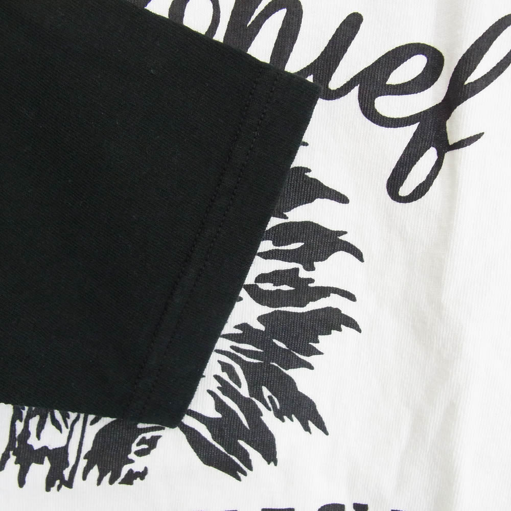 THE FLAT HEAD ザフラットヘッド GLORY PARK グローリーパーク モーターサイクル ラグラン Ｔシャツ ブラック系 40【極上美品】【中古】