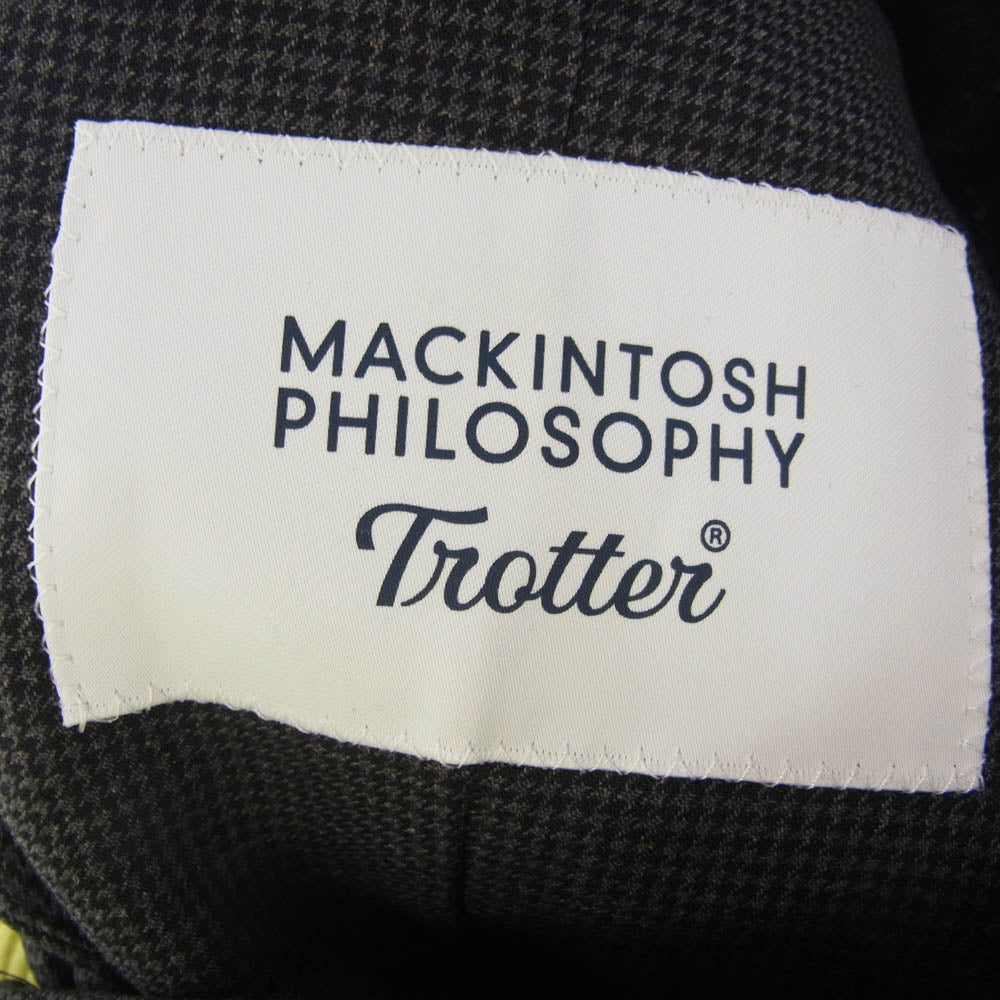 MACKINTOSH PHILOSOPHY マッキントッシュフィロソフィー H1E27-812-08 ドライフラット ストレッチ シリーズ イージー ジャケット テーラード グレー系【中古】