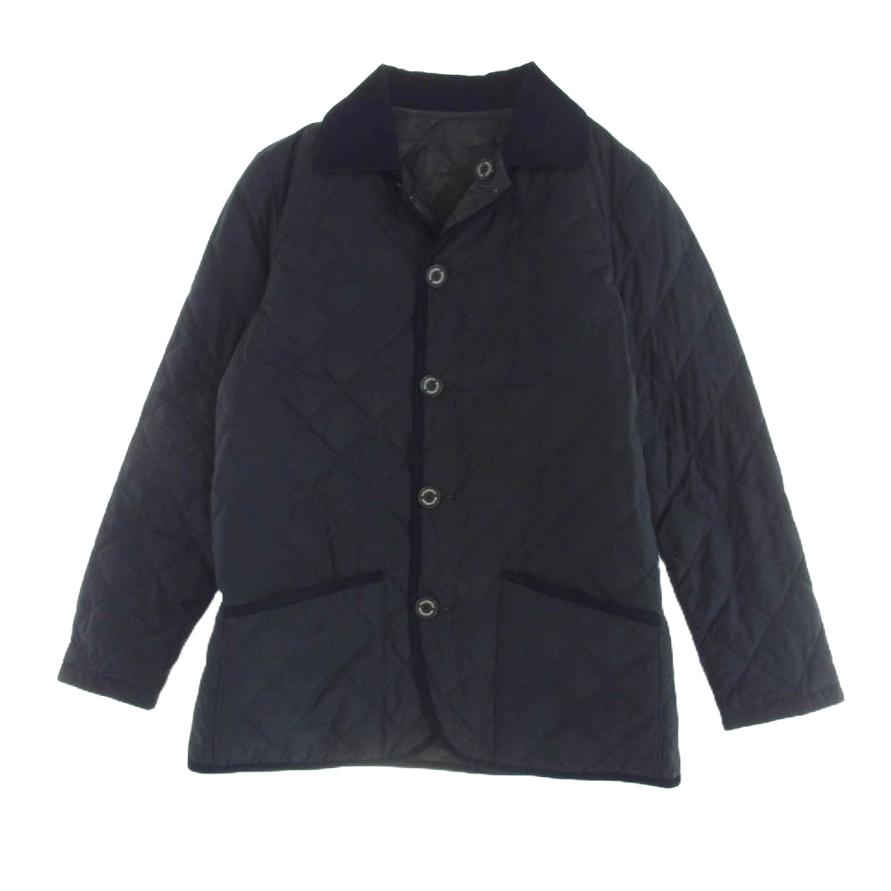 MACKINTOSH PHILOSOPHY マッキントッシュフィロソフィー H1F18-808-29 リバーシブル キルティング ジャケット ネイビー系 38【中古】