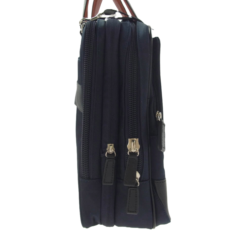 Samsonite サムソナイト Epid 4 Expandable 3-Way Business Bag エピッド 4 エクスパンダブル ブリーフケース ビジネス バッグ ダークネイビー系【中古】