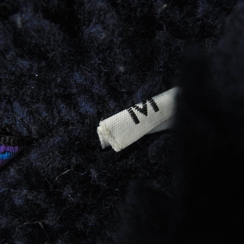 patagonia パタゴニア ヴィンテージ 80s USA製 三角タグ パイル フリース ジャケット ネイビー系 M【中古】