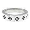CHROME HEARTS クロムハーツ（原本無） SPACER FOREVER 6mm スペーサー フォーエバー リング シルバー系 25号【中古】