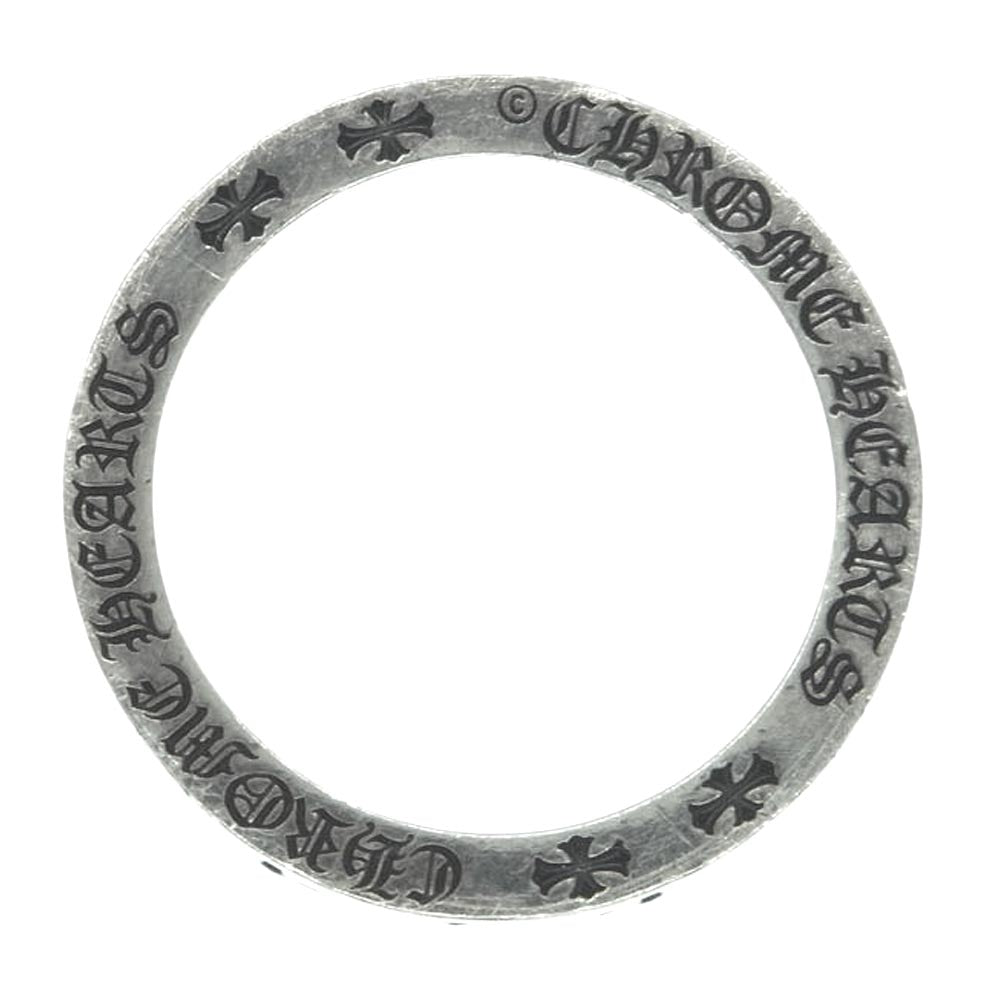 CHROME HEARTS クロムハーツ（原本無） SPACER FOREVER 6mm スペーサー フォーエバー リング シルバー系 25号【中古】