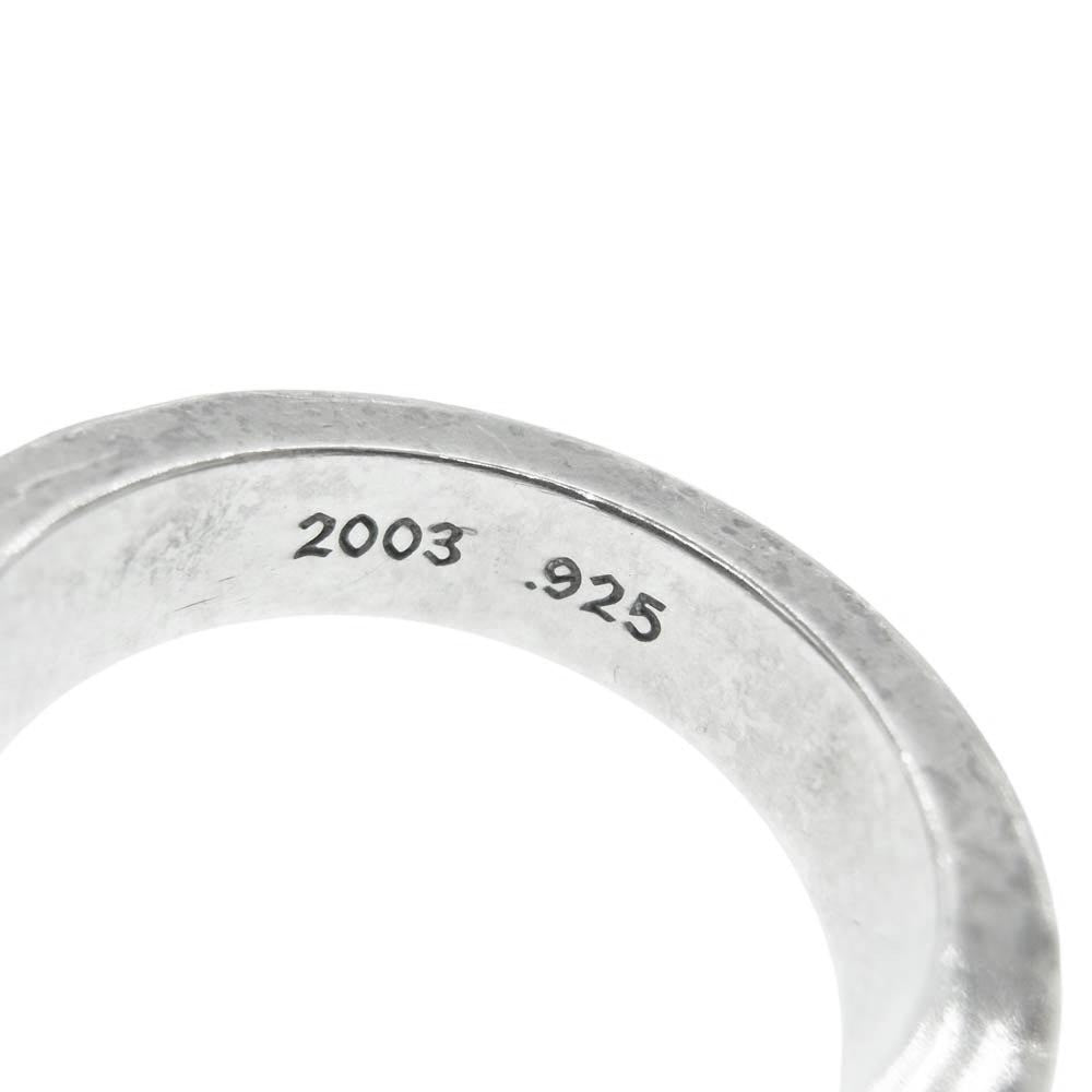 CHROME HEARTS クロムハーツ（原本無） SPACER FOREVER 6mm スペーサー フォーエバー リング シルバー系 25号【中古】