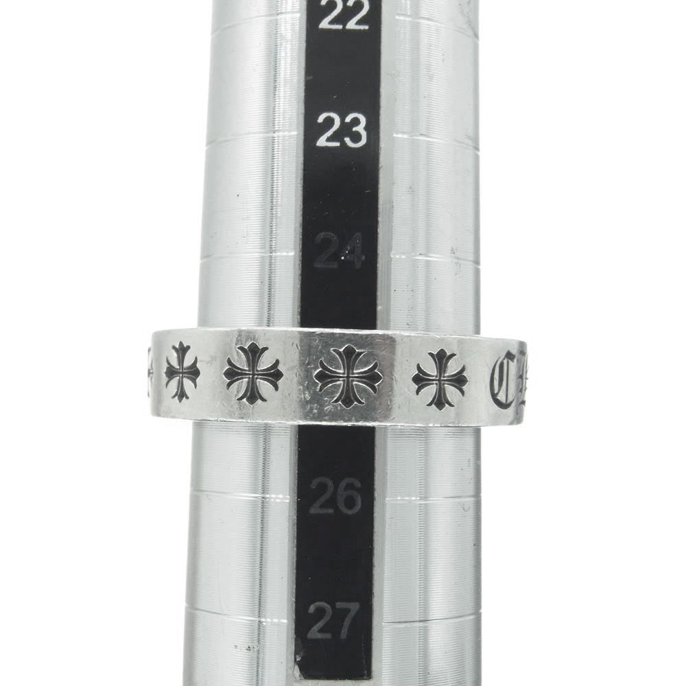 CHROME HEARTS クロムハーツ（原本無） SPACER FOREVER 6mm スペーサー フォーエバー リング シルバー系 25号【中古】