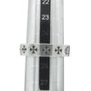 CHROME HEARTS クロムハーツ（原本無） SPACER FOREVER 6mm スペーサー フォーエバー リング シルバー系 25号【中古】