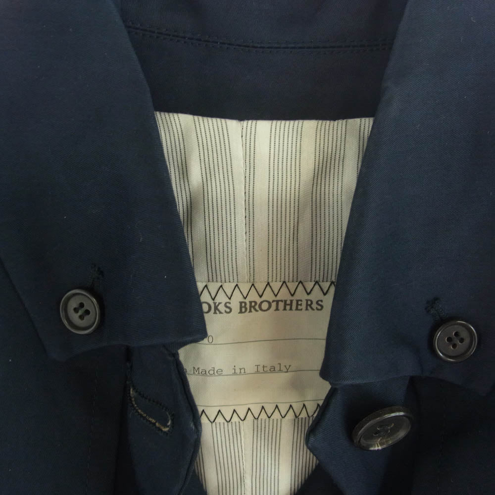 Brooks Brothers ブルックスブラザーズ ステンカラー セーラー コート ネイビー系 BB 0【中古】
