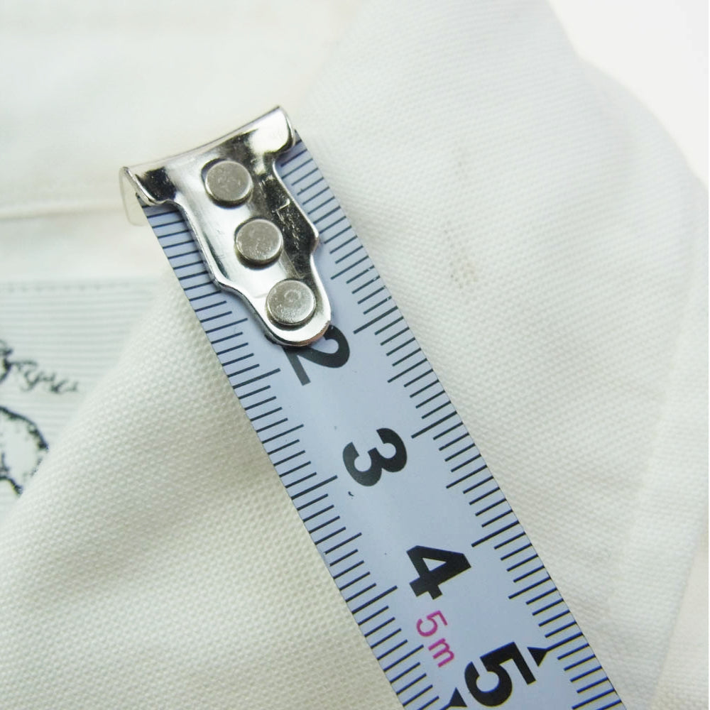 Brooks Brothers ブルックスブラザーズ BLACK FLEECE ブラックフリース ワンポイント 刺? 長袖 シャツ ホワイト系 BB0【中古】