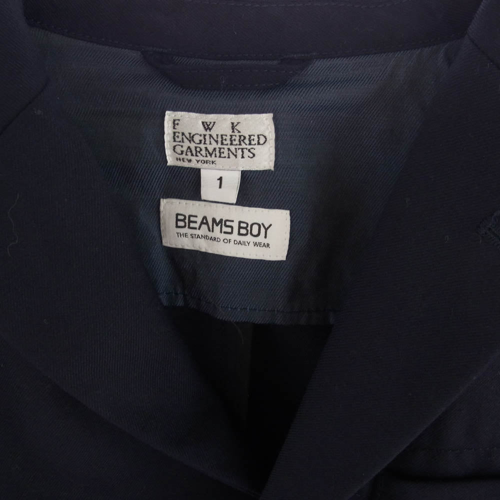 Engineered Garments エンジニアードガーメンツ ウール テーラード ジャケット ダークネイビー系 1【中古】