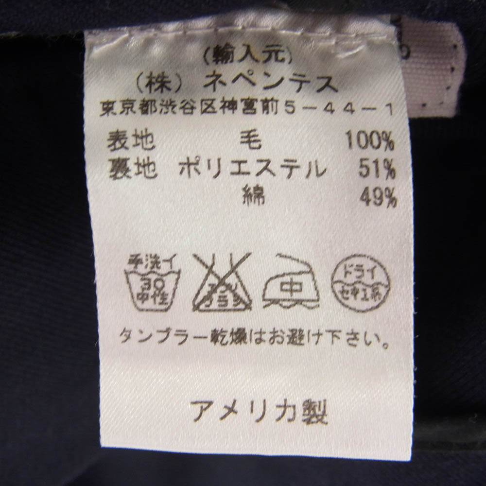 Engineered Garments エンジニアードガーメンツ ウール テーラード ジャケット ダークネイビー系 1【中古】
