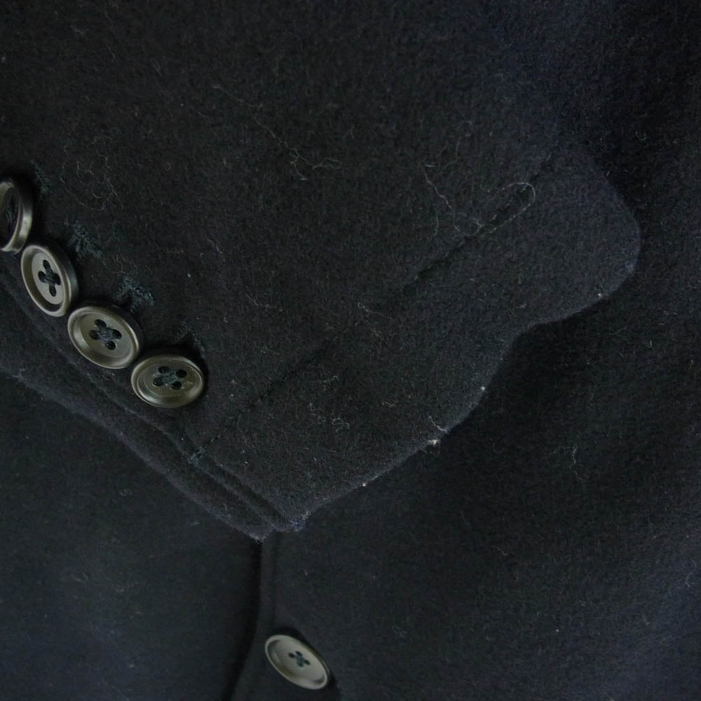Engineered Garments エンジニアードガーメンツ ウール ショート フード コート フード着脱 ネイビー系 2【中古】