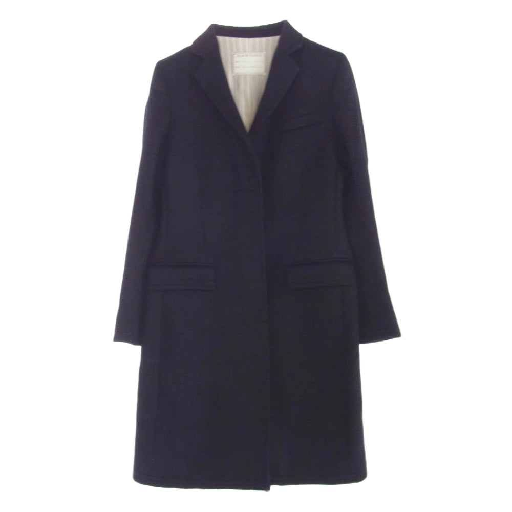 Brooks Brothers ブルックスブラザーズ BLACK FLEECE ブラックフリース ウール ロング コート ブラック系 BB0【中古】