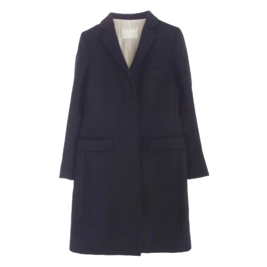 Brooks Brothers ブルックスブラザーズ BLACK FLEECE ブラックフリース ウール ロング コート ブラック系 BB0【中古】
