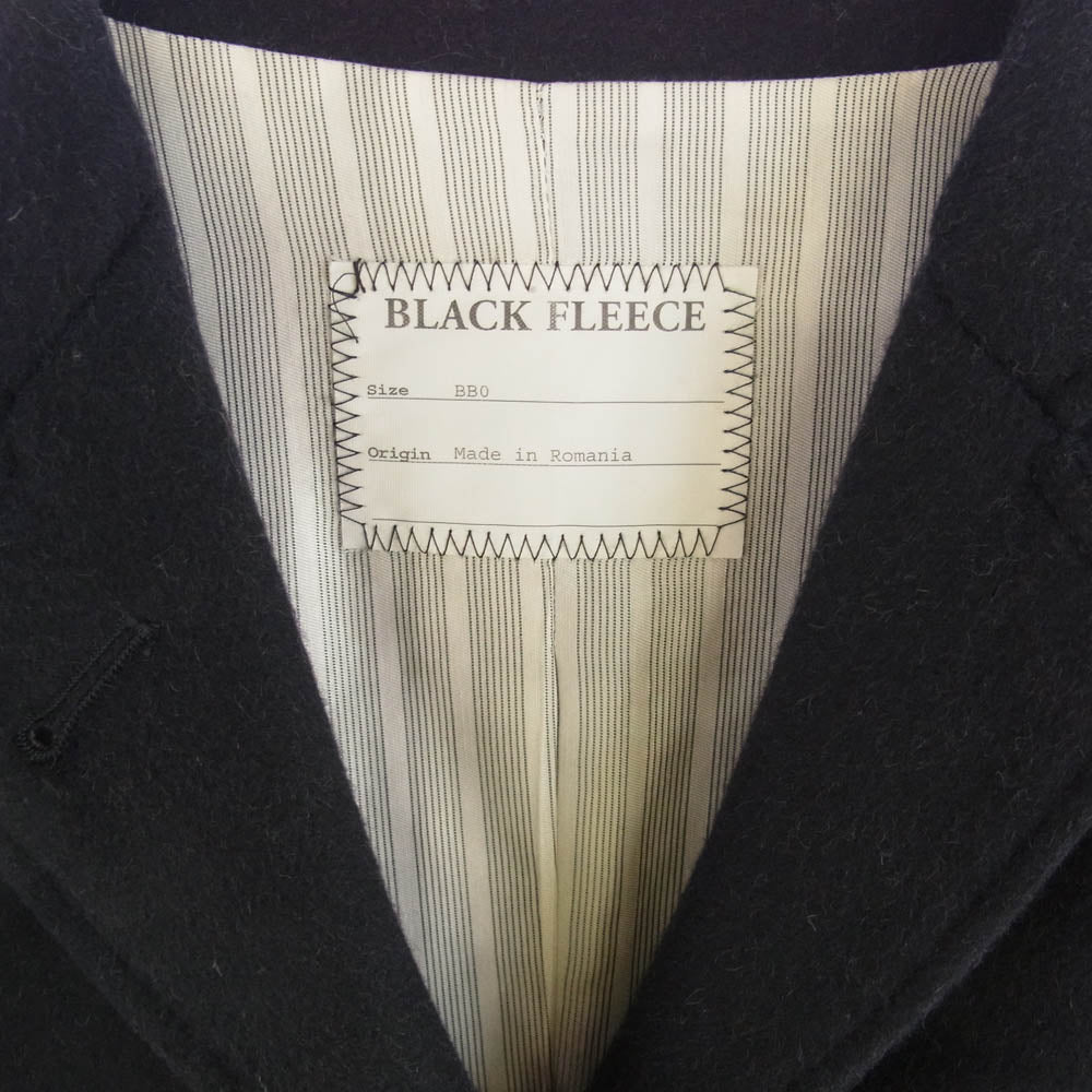 Brooks Brothers ブルックスブラザーズ BLACK FLEECE ブラックフリース ウール ロング コート ブラック系 BB0【中古】