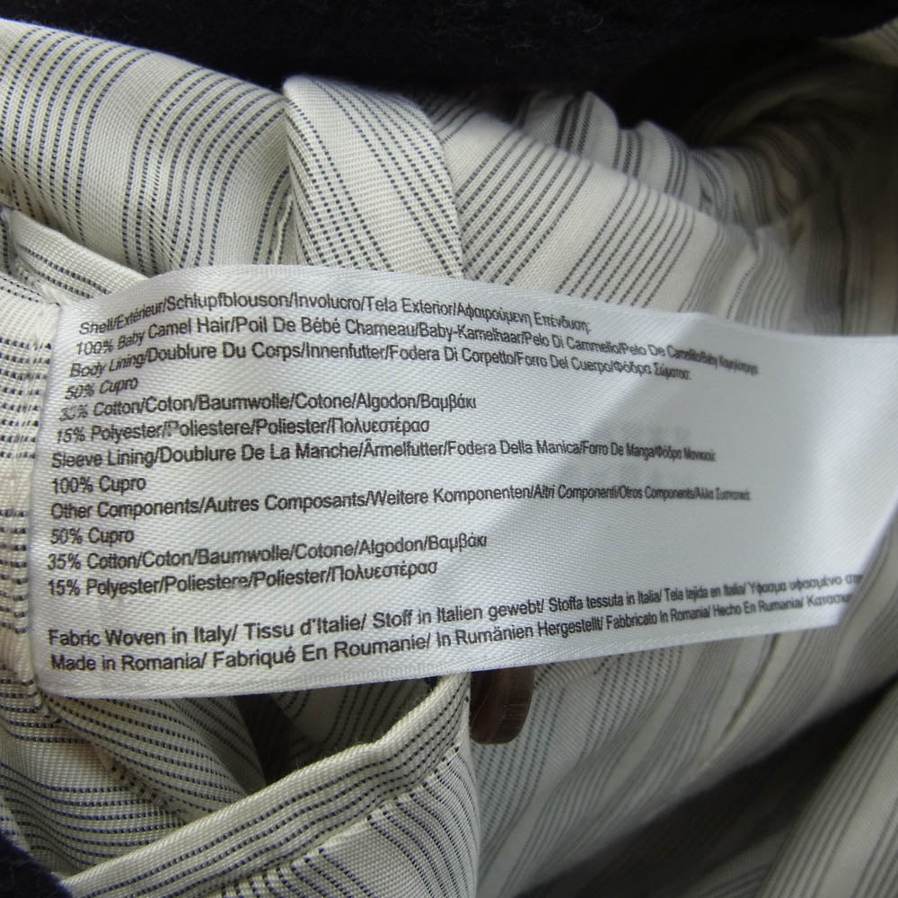 Brooks Brothers ブルックスブラザーズ BLACK FLEECE ブラックフリース ウール ロング コート ブラック系 BB0【中古】