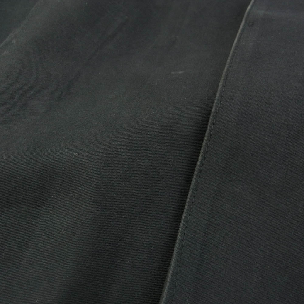 HERMES エルメス 裏地チェック ステンカラーコート M【中古】