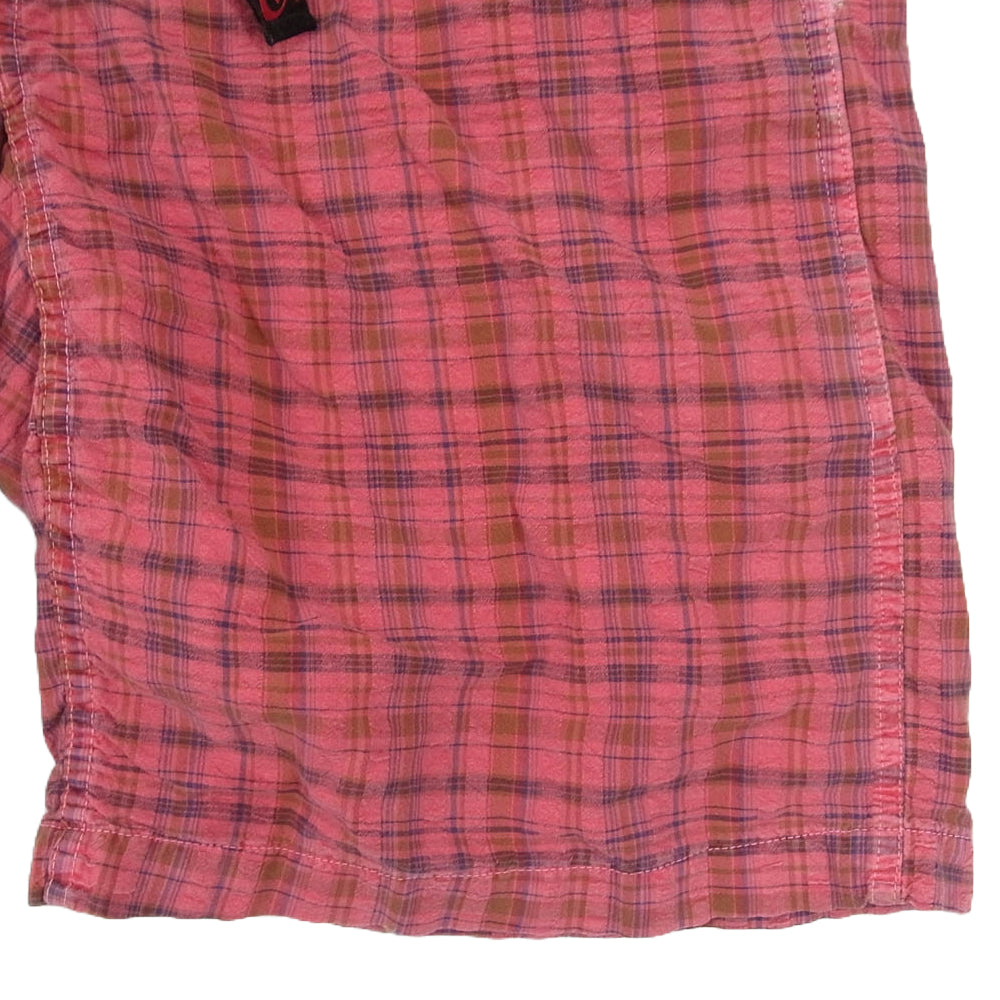 Gramicci グラミチ ヴィンテージ 90s USA製 グラミチ ショーツ レッド系 L【中古】