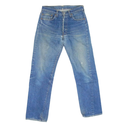 Levi's リーバイス ヴィンテージ オリジナル 501 赤耳 ボタン裏刻印524 スモールe デニム パンツ インディゴブルー系 サイズ表記無【中古】
