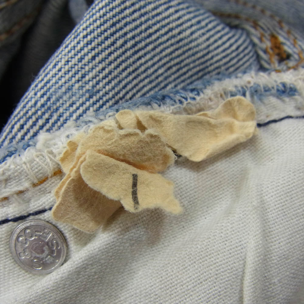Levi's リーバイス ヴィンテージ オリジナル 501 赤耳 ボタン裏刻印524 スモールe デニム パンツ インディゴブルー系 サイズ表記無【中古】