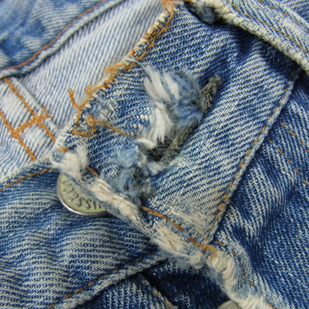 Levi's リーバイス ヴィンテージ オリジナル 70s 501 66前期 ボタン裏刻印2 スモールe デニム パンツ インディゴブルー系 W29inch程度【中古】