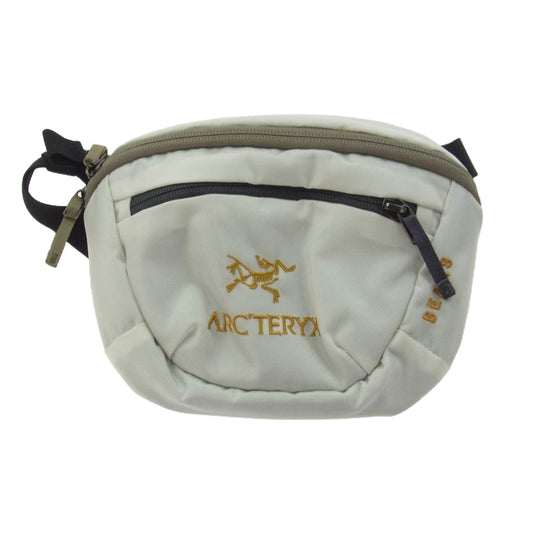 ARC'TERYX アークテリクス BEAMS 別注 Mantis1 Waistpack マンティス ウエストパック ショルダー バッグ オフホワイト系【中古】