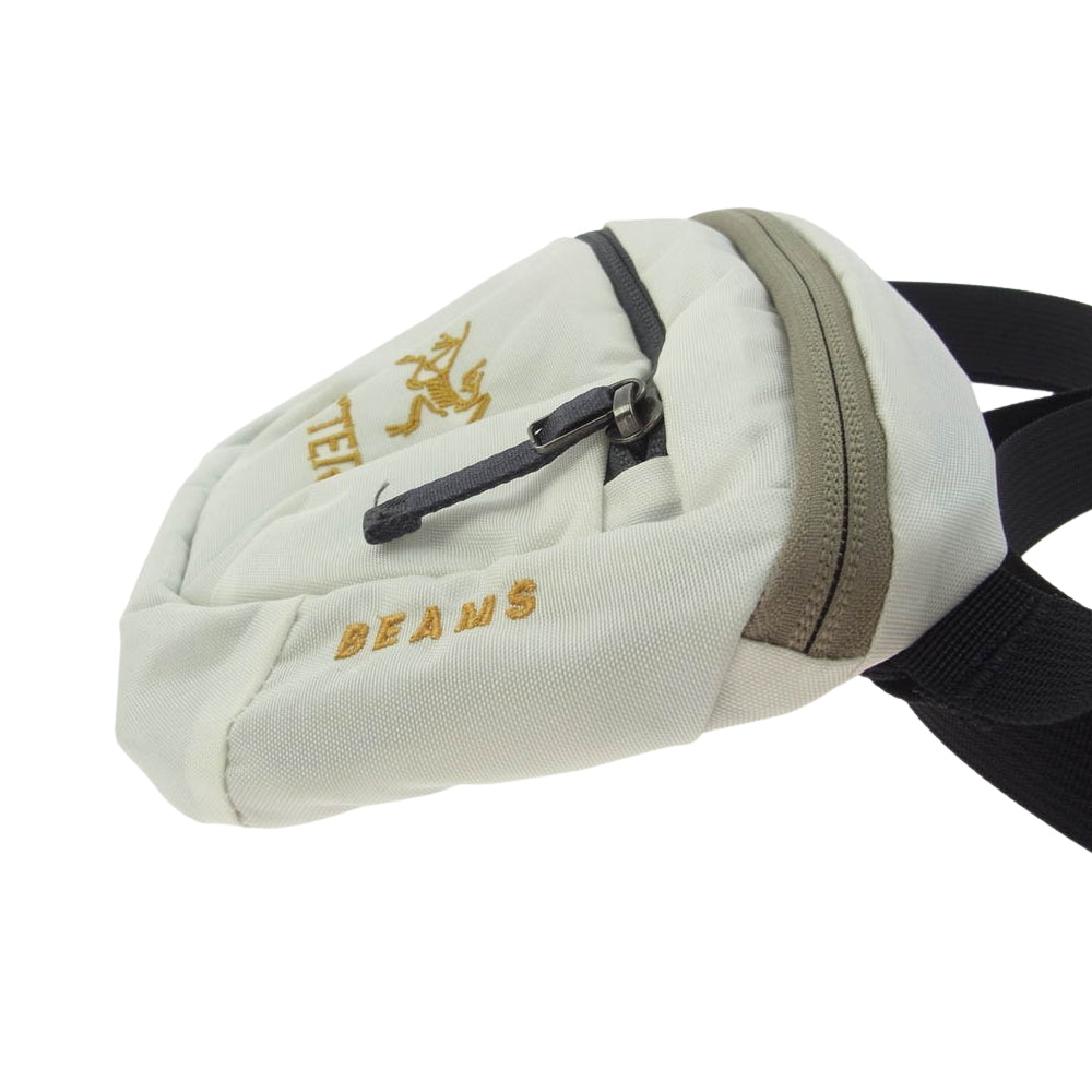 ARC'TERYX アークテリクス BEAMS 別注 Mantis1 Waistpack マンティス ウエストパック ショルダー バッグ オフホワイト系【中古】
