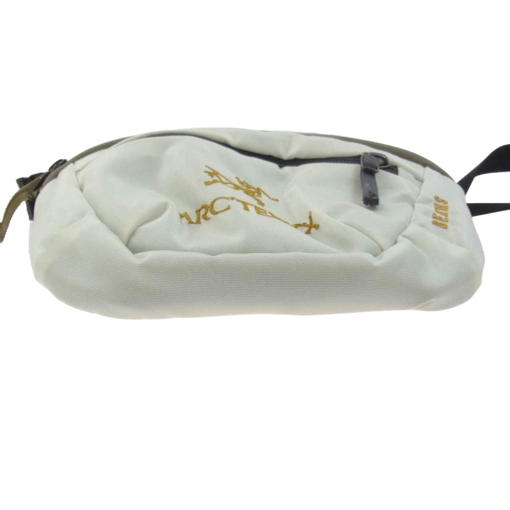 ARC'TERYX アークテリクス BEAMS 別注 Mantis1 Waistpack マンティス ウエストパック ショルダー バッグ オフホワイト系【中古】