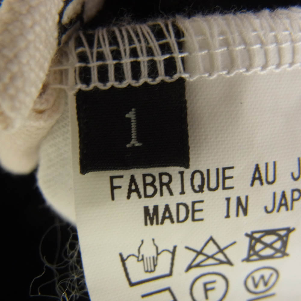 Yohji Yamamoto ヨウジヤマモト GK-T07-008 Ground Y グラウンドワイ レイヤード 長袖 カットソー ロングスリーブ Tシャツ ロンT ホワイト系 1【中古】