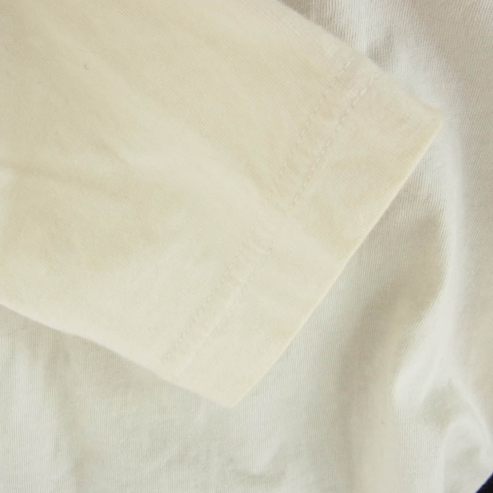 Yohji Yamamoto ヨウジヤマモト GK-T07-008 Ground Y グラウンドワイ レイヤード 長袖 カットソー ロングスリーブ Tシャツ ロンT ホワイト系 1【中古】