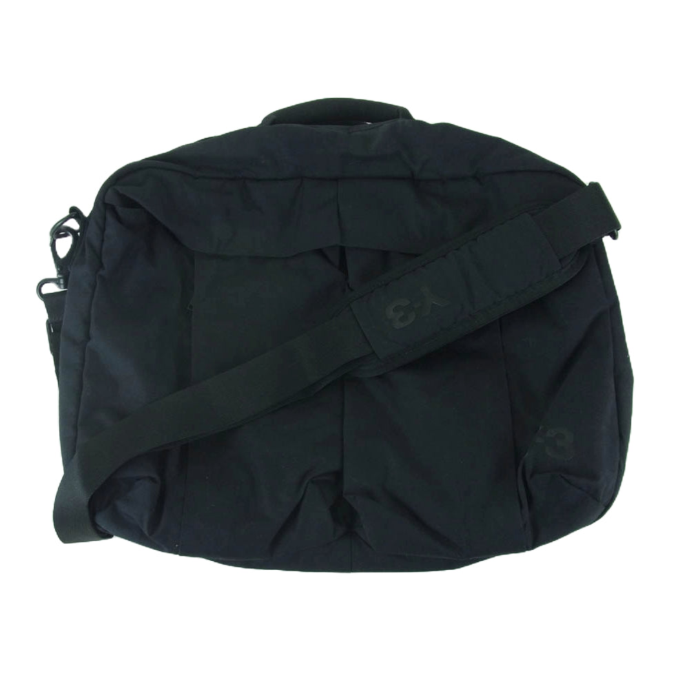 Y-3 Yohji Yamamoto ワイスリー ヨウジヤマモト CLASSIC HOLDALL クラシック ホールドオール ショルダー バッグ ブラック系【中古】