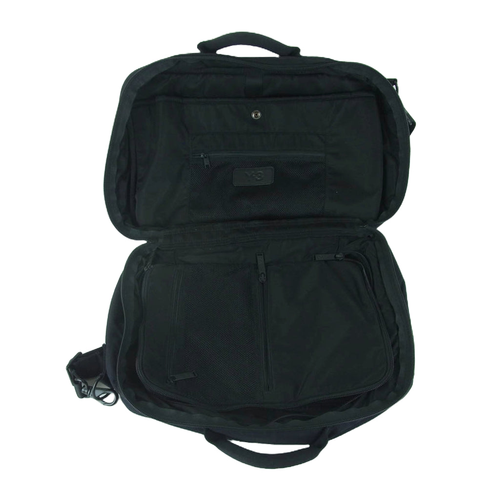 Y-3 Yohji Yamamoto ワイスリー ヨウジヤマモト CLASSIC HOLDALL クラシック ホールドオール ショルダー バッグ ブラック系【中古】