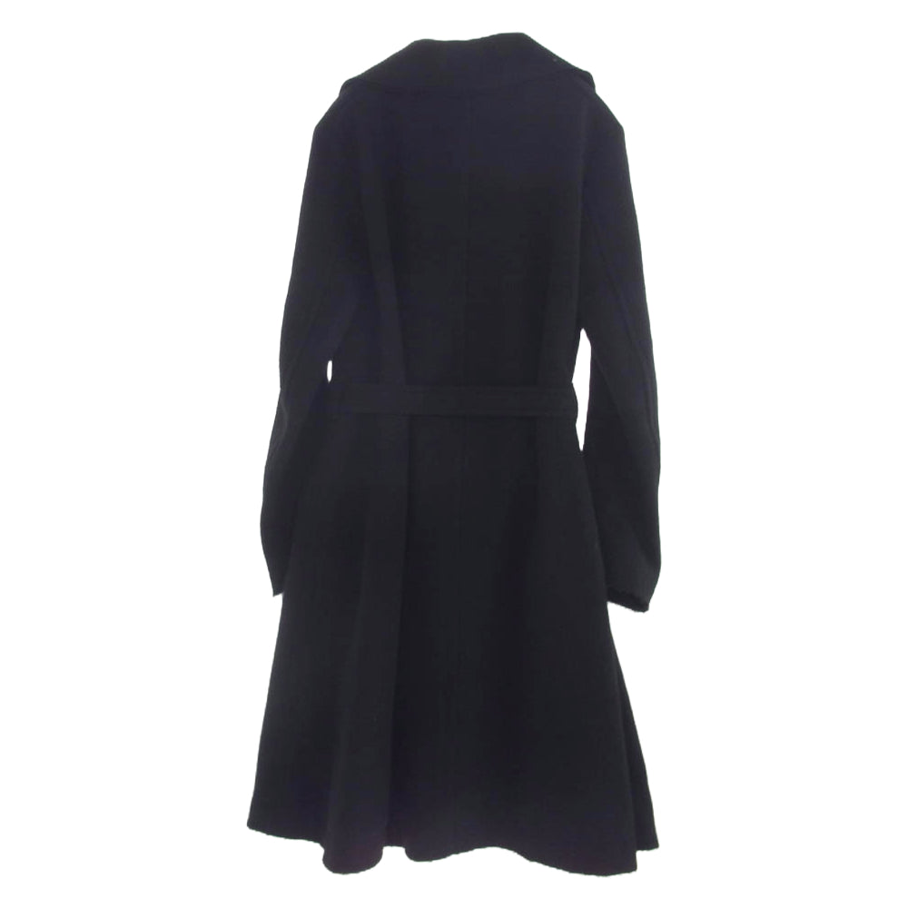 Yohji Yamamoto ヨウジヤマモト GK-C02-101 Ground Y グラウンドワイ カットオフ ジップアップ ウール コート ブラック系 3【中古】