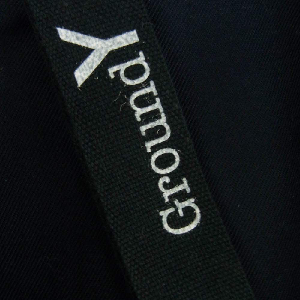 Yohji Yamamoto ヨウジヤマモト GK-C02-101 Ground Y グラウンドワイ カットオフ ジップアップ ウール コート ブラック系 3【中古】