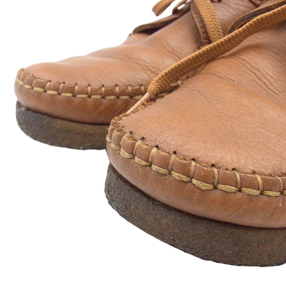 Clarks クラークス 500629 WEAVER ウィーバー  レザーシューズ ブラウン系 UK7.5 US8【中古】
