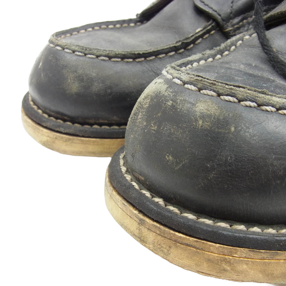 RED WING レッドウィング 8130 IRISH SETTER モックトゥ ワーク ブーツ ブラック系 US8.5【中古】