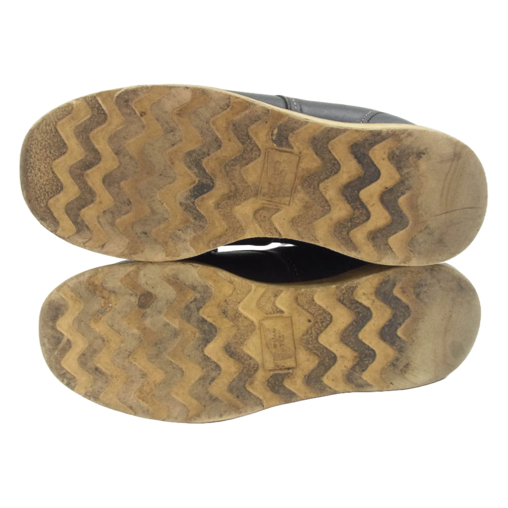 RED WING レッドウィング 8130 IRISH SETTER モックトゥ ワーク ブーツ ブラック系 US8.5【中古】