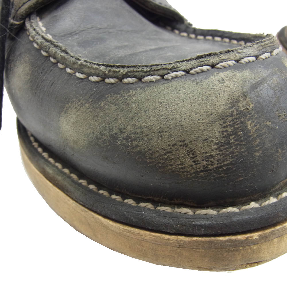 RED WING レッドウィング 8130 IRISH SETTER モックトゥ ワーク ブーツ ブラック系 US8.5【中古】
