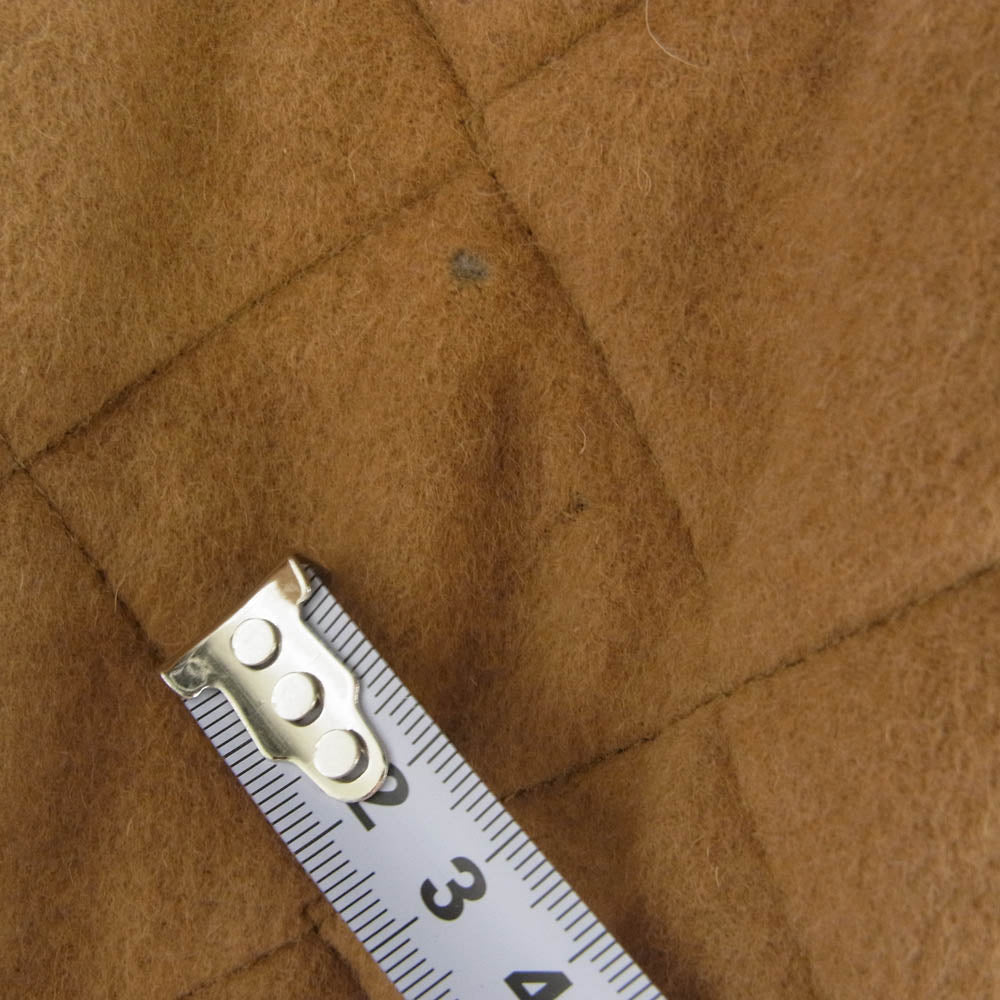 LAVENHAM ラベンハム CAMEL HAIR キルティング ロング コート ブラウン系 M【中古】