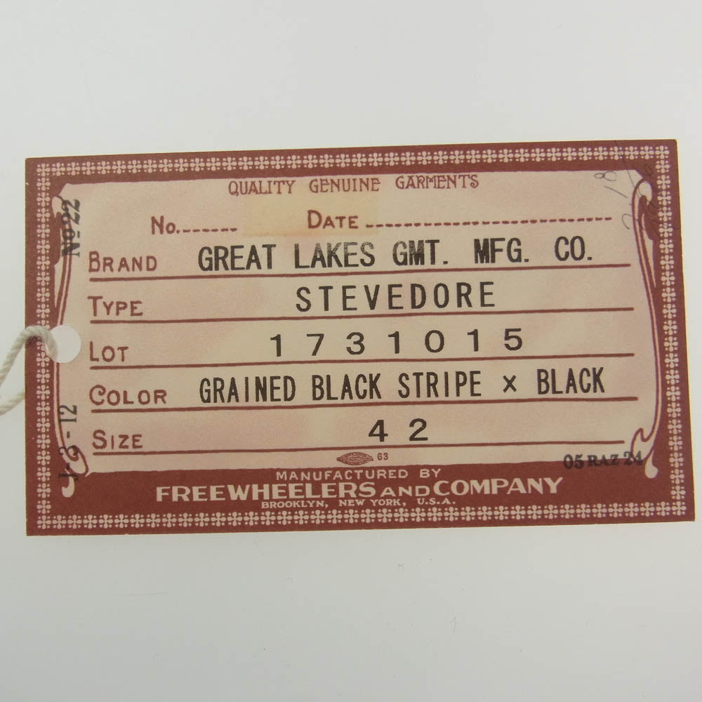 FREEWHEELERS フリーホイーラーズ GREAT LAKES GMT.MFG.CO. STEVEDORE OUTDOOR STYLE HUNTING COAT スティブドア ビーチクロス ジャケット 42【美品】【中古】